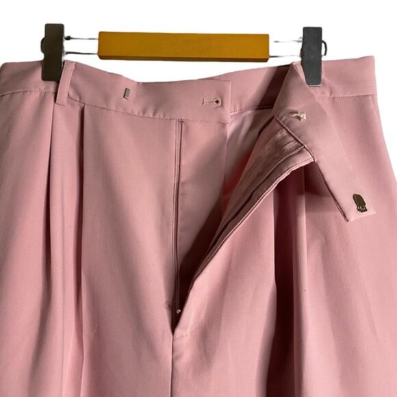 Bardot Women's Tuck Front High Waisted Trouser in Light Pink - Picture 6 of 10